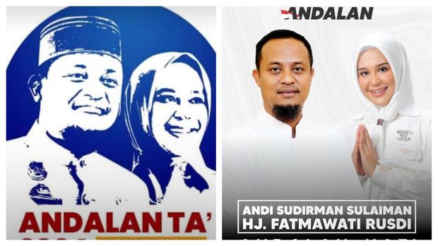 Flyer Andi Sudirman Sulaiman-Fatmawati Rusdi.