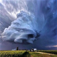 Foto Fenomena Cuaca Mengerikan