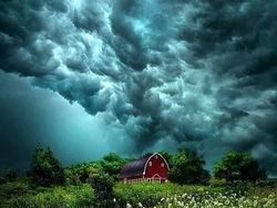 Deretan Foto Fenomena Cuaca Mengerikan, Inikah Kiamat?