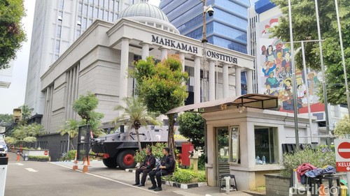 Gedung Mahkamah Konstitusi.