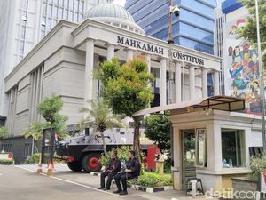 MK Perketat Pengamanan Jelang Putusan Sengketa Pilpres 2024
