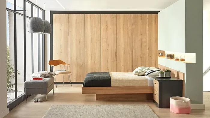 Inspirasi kamar tidur japandi