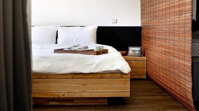 Inspirasi kamar tidur japandi