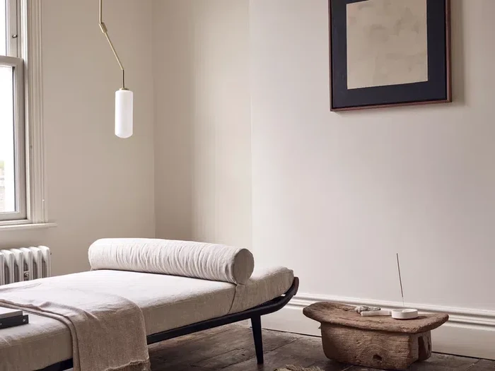 Inspirasi ruang tamu japandi/Jake Curtis, Daytrip Studio Inspirasi ruang tamu japandi