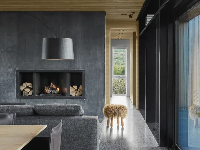 Inspirasi ruang tamu japandi/Nanne Springer, GLΓMA KΓM architects via Livingetc Inspirasi ruang tamu japandi.