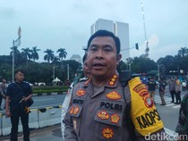 Polisi Pastikan Demo 2 Kelompok Massa di Patung Kuda Aman & Kondusif