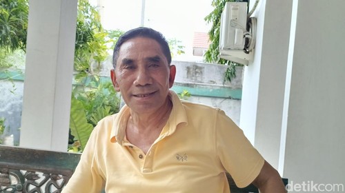 Ketua Bapilu DPD Golkar NTT Frans Sarong. (Foto: Simon Selly/detikBali)