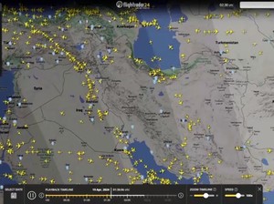 Israel Serang Iran, Pesawat Menjauh dari Isfahan-Teheran