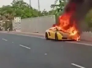 Emosi, Pedagang Mobil Bakar Lamborghini Gallardo