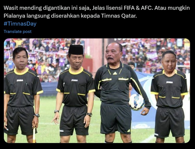 Meme Indonesia Menang Vs Australia di Piala Asia U-23 2024