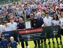 Pagelaran Tari Berkebangsaan Terbanyak