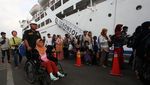 Pelabuhan Tanjung Perak Surabaya Masih Dipadati Arus Balik Lebaran