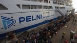 Pelabuhan Tanjung Perak Surabaya Masih Dipadati Arus Balik Lebaran