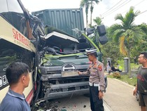 Sopir Bus Sembodo yang Terlibat Kecelakaan di Sijunjung Jadi Tersangka