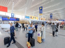 Penampakan Terminal 2 Bandara Internasional di Wuhan Usai Direnovasi