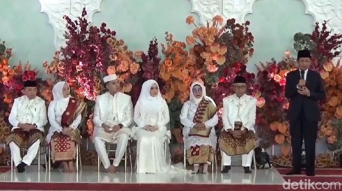 Pernikahan putri Gubernur Jambi Al Haris.