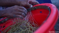 Segala pealatan untuk mencari ikan di tengah laut juga telah disiapkan.