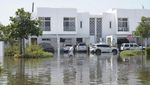 Potret Perumahan Mewah di Dubai Terendam Banjir