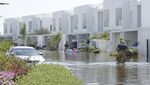 Potret Perumahan Mewah di Dubai Terendam Banjir