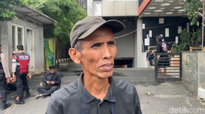 Salah seorang saksi, Cecep (Annisa Aulia Rahim/detikcom)