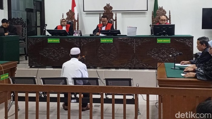 Sidang putusan sela pembunuhan ibu dan anak di Subang