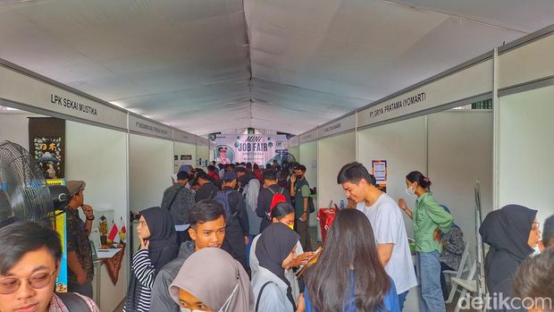 Suasana Job Fair di Kabupaten Bandung