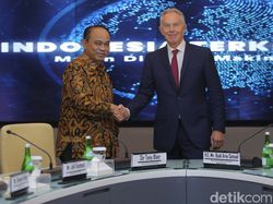 Tony Blair Bahas Isu Transformasi Digital RI Bareng Kominfo
