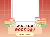 30+ Twibbon Hari Buku Sedunia 2024, Menarik dan Kreatif