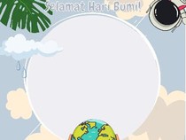 20+ Twibbon Hari Bumi 22 April 2026, Link Download Gratis di Sini