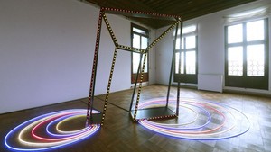 Ini salah satu karya yang dipamerkan di Museum Cà Pesaro di Venesia, Italia, Kamis (18/4/2024).