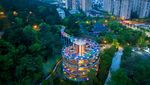 Warna-warni Jalur Panorama di Taman Linping China