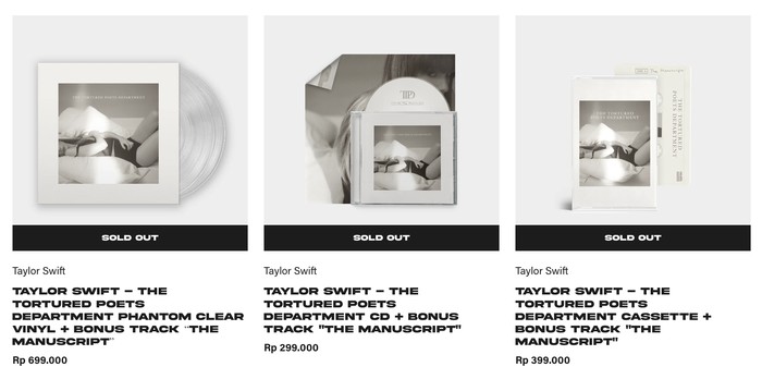 Album Taylor Swift Sold Out Album Taylor Swift Sold Out