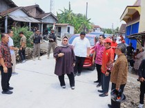Mantap! 99 Ruas Jalan di Sragen Sudah Dibetonisasi di Era Bupati Yuni