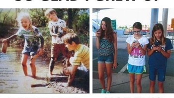 Bermain di luar ruangan sangat menyenangkan, tanpa gadget dan bisa bercanda bersama teman-teman. Foto: (Bored Panda).