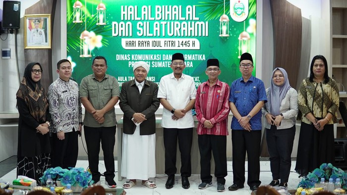 Halalbihalal Diskominfo Sumut