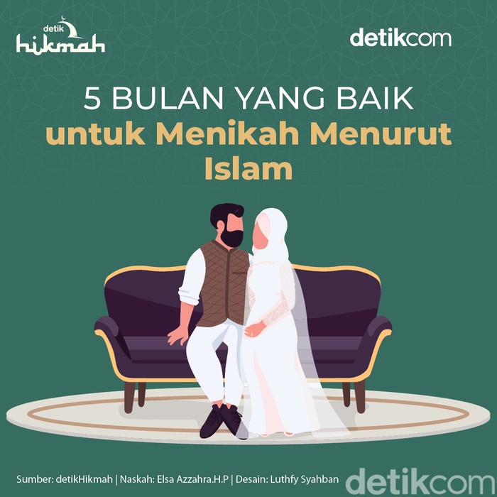 5 Bulan Yang Baik Untuk Menikah Menurut Islam 0313