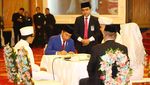 Jokowi Jadi Saksi Pernikahan Putra Wamenaker Afriansyah