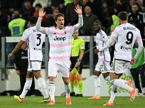 Cagliari Vs Juventus Tuntas 2-2, Bianconeri Terhindar dari Kekalahan