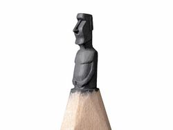 Kreatif Banget! Ujung Pensil Bisa Dibentuk Beragam Karakter