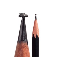 Kreatif Banget! Ujung Pensil Bisa Dibentuk Beragam Karakter