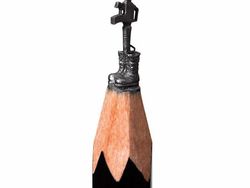 Kreatif Banget! Ujung Pensil Bisa Dibentuk Beragam Karakter