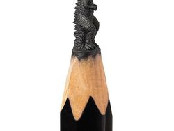 Kreatif Banget! Ujung Pensil Bisa Dibentuk Beragam Karakter