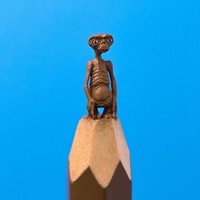 Kreatif Banget! Ujung Pensil Bisa Dibentuk Beragam Karakter