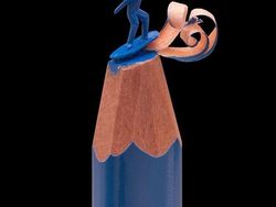 Kreatif Banget! Ujung Pensil Bisa Dibentuk Beragam Karakter