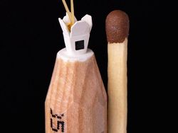 Kreatif Banget! Ujung Pensil Bisa Dibentuk Beragam Karakter