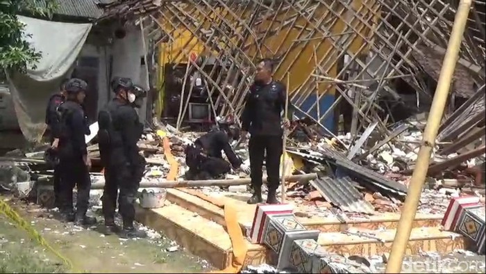 ledakan petasan di Bangkalan