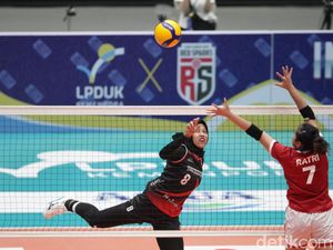 Tonton Lagi Smash-smash Keras Megawati saat Lawan Indonesia All Star