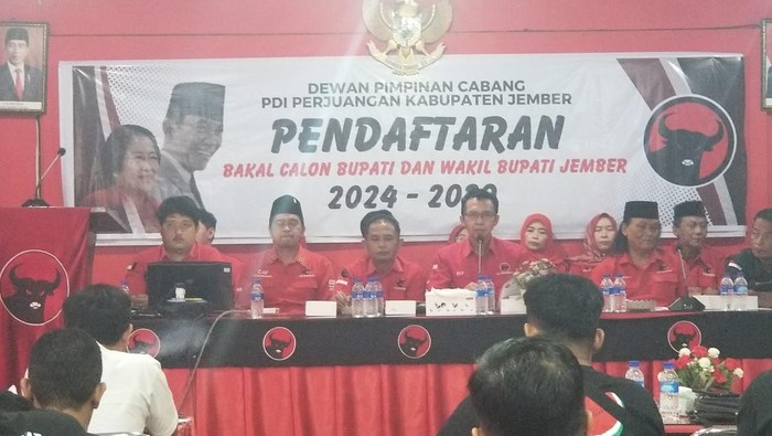 PDIP Jember mulai membuka penjaringan bakal calon bupati dan wakil bupati 2024
