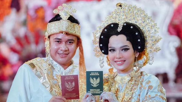 Cantik nan Ayu, Putri DA Dinikahi Anak Bos Batu Bara Pakai Baju Adat Bugis