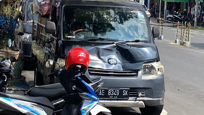 Pikap yang menabrak wakil rektor di Ponorogo